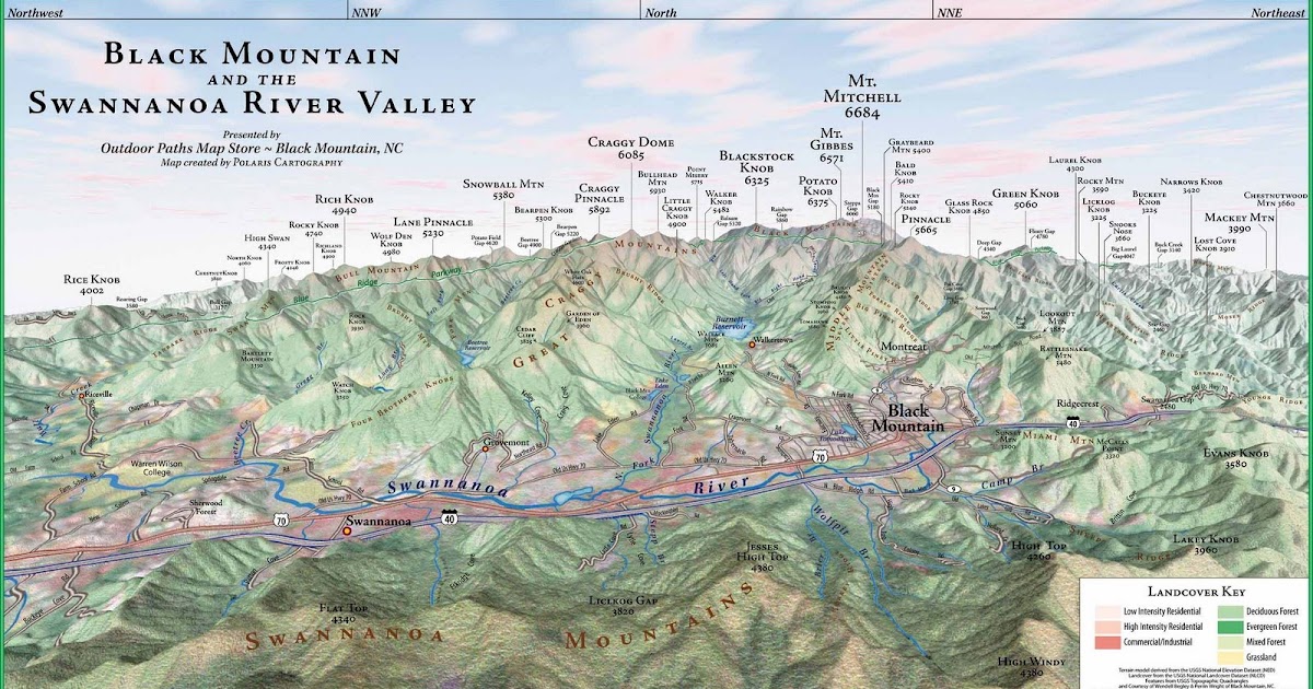 Swannanoa Then and Now Swannanoa River Valley Map