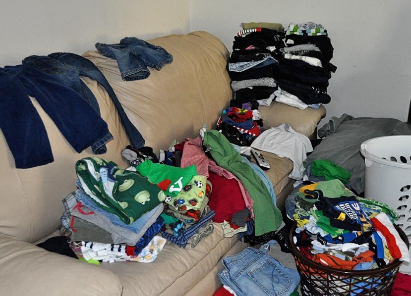 Heaps of Laundry A Real Heap