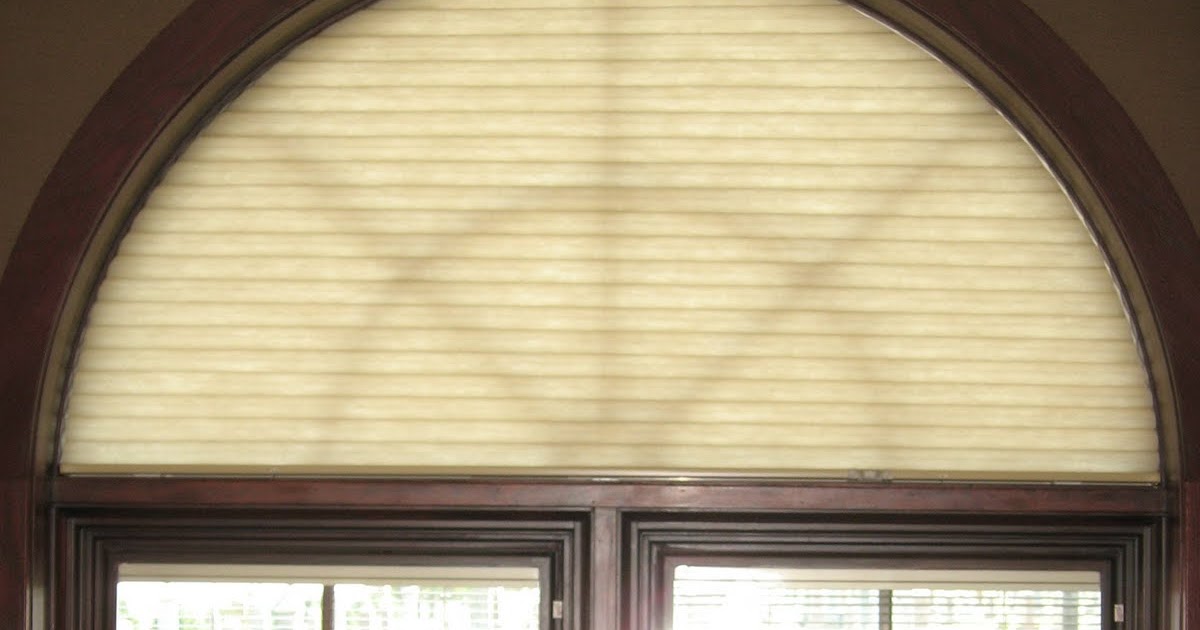 Window Fashions Duette Shades, Easy View Arch