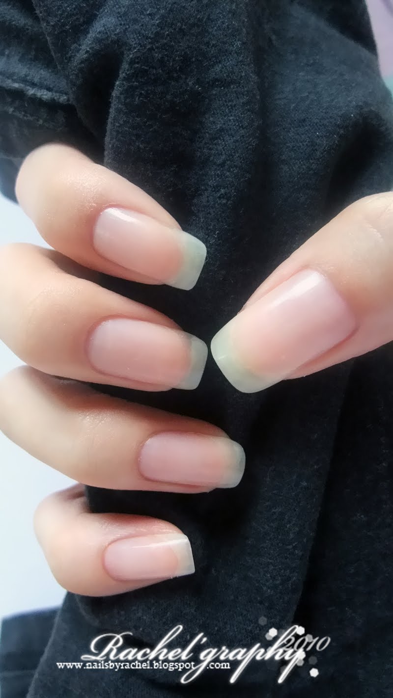 Nails by Rachel Rachel'graphy + my bare nails once more^^