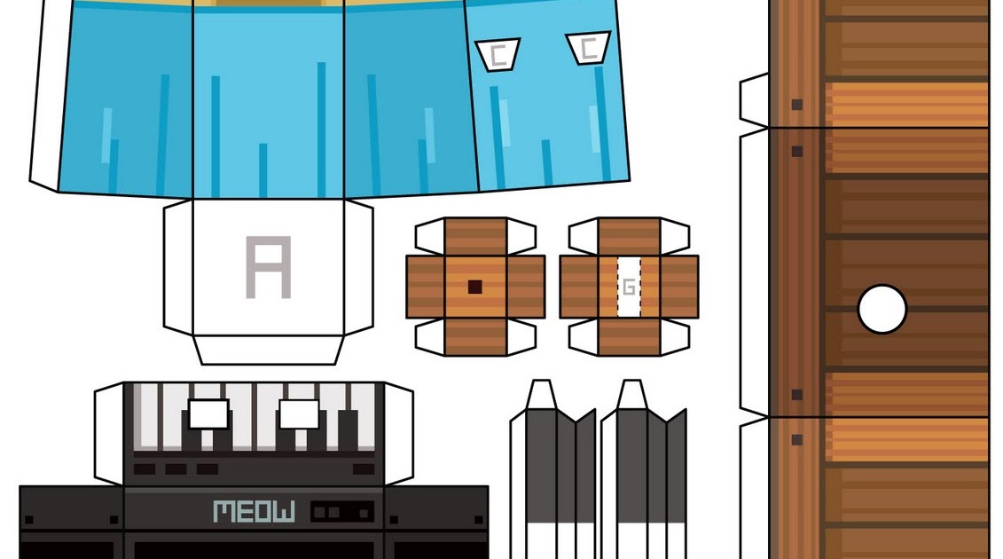 My papercraft bloggie