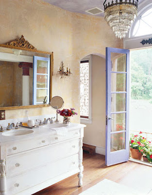 French Doors Bathroom
