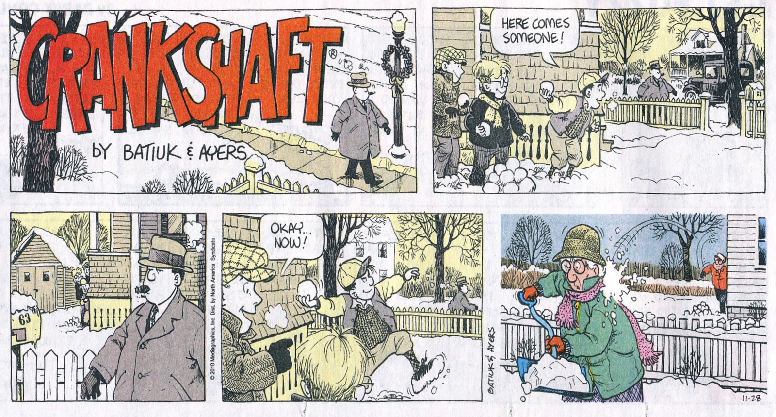 Today’s Sunday comic strip, Crankshaft, reminded me of childhood pranks reg...