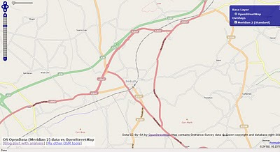 OSM compare with OpenData Meridian2 OSM compare with OpenData Meridian2