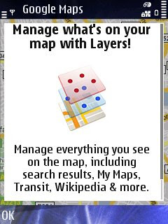 Google Maps Mobile - More Layers Google Maps Mobile - More Layers