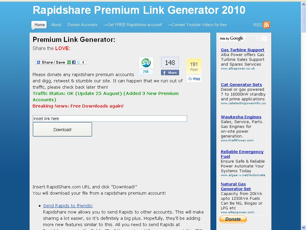 How To Use Rapidshare Plus Acc