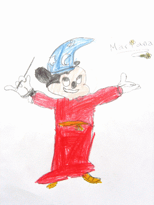 desenho Rato Mickey