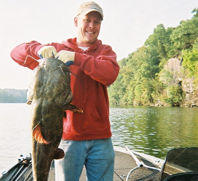 Jon's East Tennessee Fishing Blog Please Rate This Giant Flathead Catfish