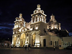 la Catedral de Cordoba en la noche