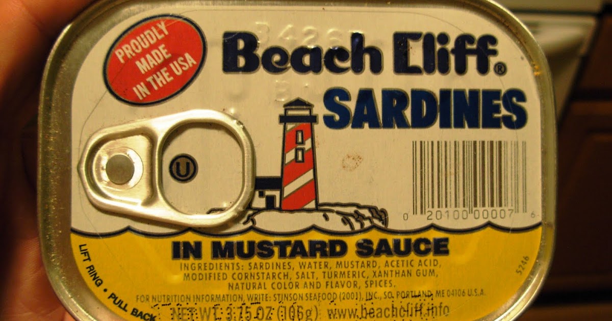 passion = truth What's the expiration date on sardines?