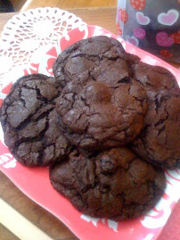 Kat's Dark Chocolate Cookies with Sour Cherries