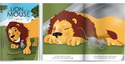 JIMMY FARES DESIGN STUDIO: The Lion and the Mouse - Educational