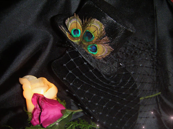 The Peacock Faery Hat