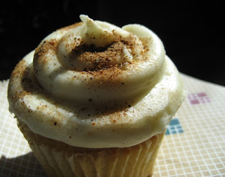 Eggnog Cupcake