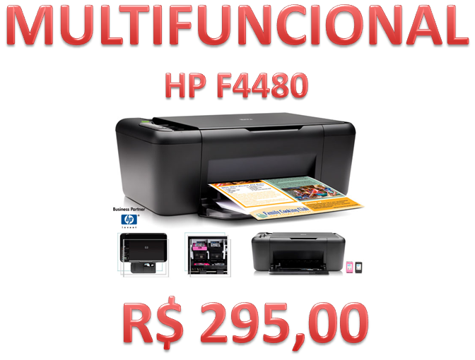 MULTIFUNCIONAL HP F4480 PROMOÇÃO