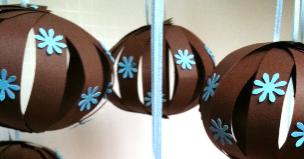 Barefoot Sewing & Crafting Baby Shower Hanging Balls