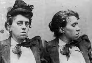 Police mug shot of Emma Goldman, 31 August 1893