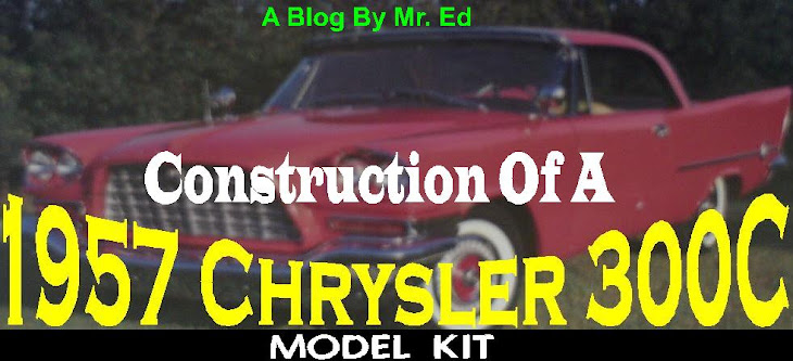 Building a 1957 Chrysler 300C Model Kit