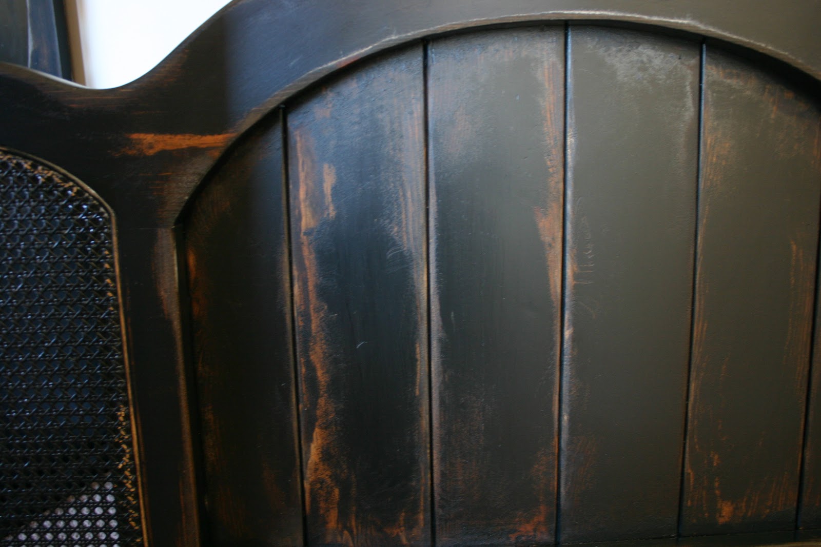 Doubletake Decor Black CalKing Headboard & Footboard