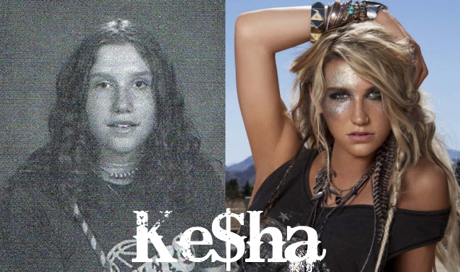 Before And After Kesha. Ke$ha - Looks like Ke$ha had a