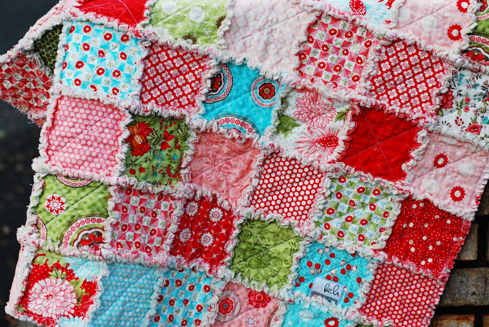wRIte iT DOwN Bliss Rag Quilt