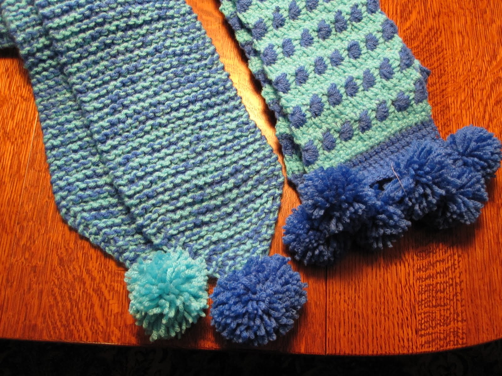 Three Rivers Crochet Special Olympic Scarves