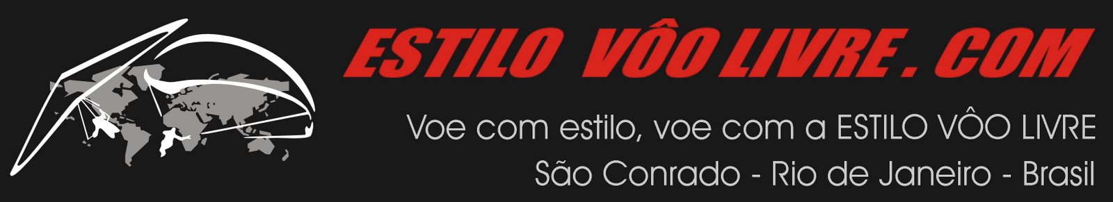 Asa Delta e Parapente - Voo de Instrução - Estilo Voo Livre