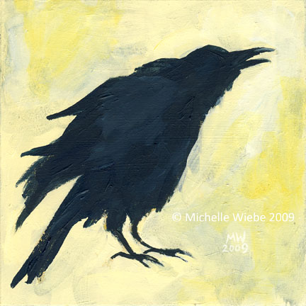 Painting Of Crows