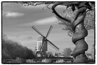 Foto van stads of dorpslandschap uit de regio