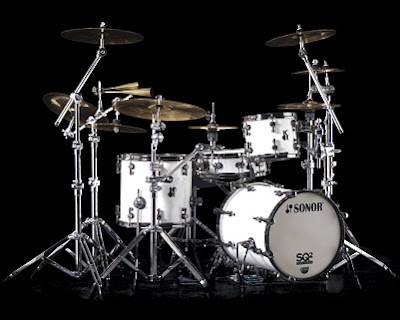 Sonor Drum Set - SQ2 Set in Solid White