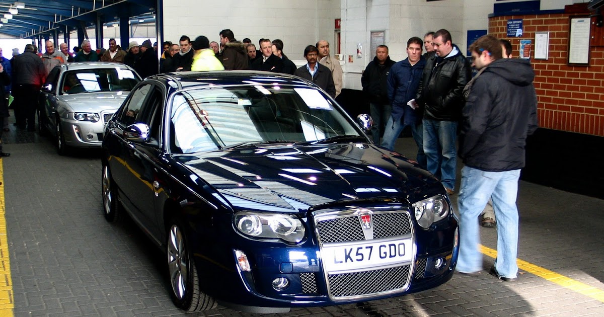 Compare Car Design Three ZeroMileage 2004 MGRovers Auctioned in the UK