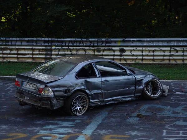 BMW e46 битая