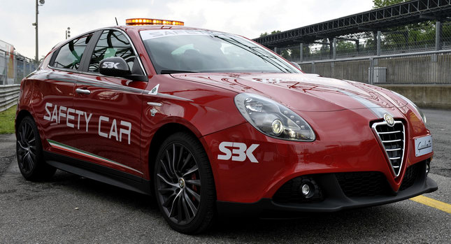 Alfa Giulietta Safety Car 0 Alfa Romeo Presents Giulietta Safety Car for SBK Championship