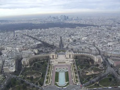 view from the Eiffel Tower
