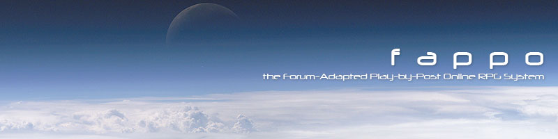 F.A.P.P.O.: The Forum-Adapted Play-by-Post Online RPG System: The Blog