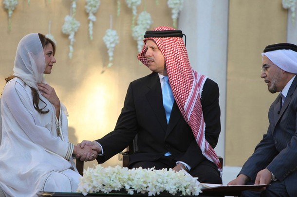 Prince Faisal bint al Hussein married his fiancee Miss