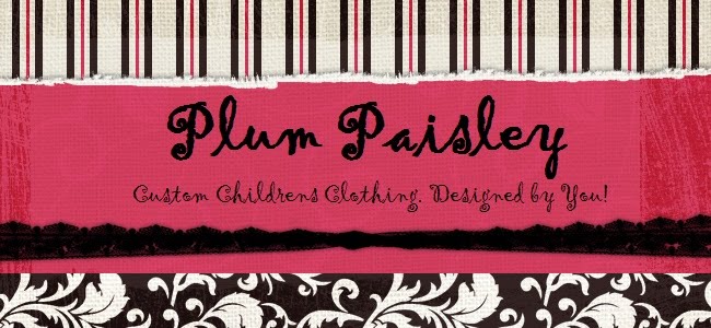 Plum Paisley