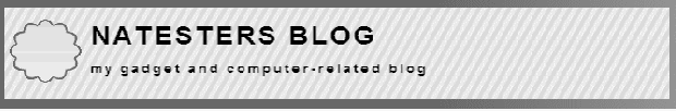 Natesters Blog