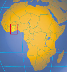 Ghana in West Africa