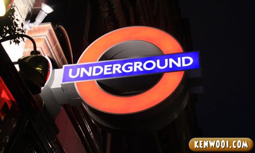 london underground logo. The transportation services in London are pretty 