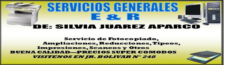 SERVICIOS GENERALES E & R