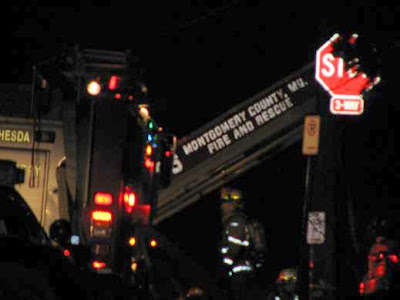 Fire Truck Ladder on Oakridge