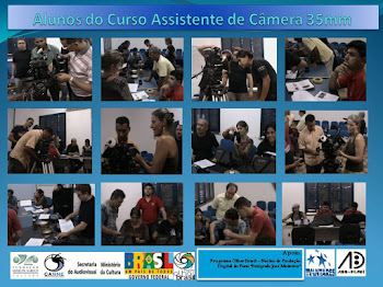 CURSO ASSISTENTE DE CÂMERA 35mm 25 a 29 de outubro