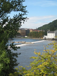 Danube Weir at Prague