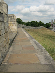 The Castle Wall walking path