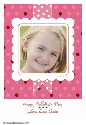 Valentine Photo Card - can be made into a Valentine Photo Birthday Invitation