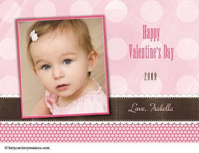 Valentine Photo Card - can be made into a Valentine Photo Birthday Invitation