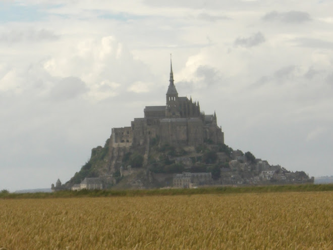 Mont St. Michel. It was amazing, really big.