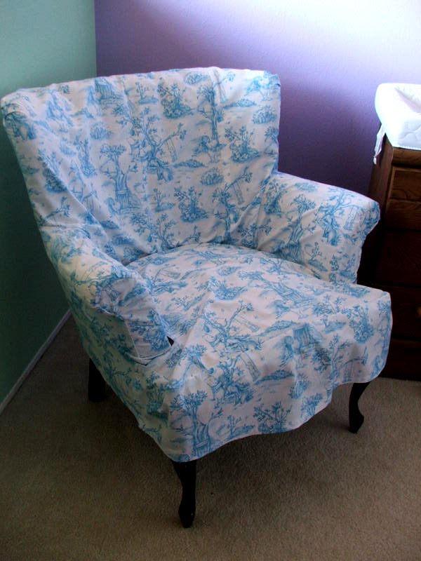 handmade mommy DIY Slipcover
