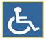 "Respeite o símbolo internacional de acesso do deficiente nas vagas de estacionamento."